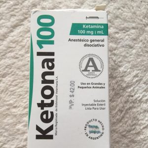 Sealed package of Ketamine (S-ketamine) ready for secure Canadian delivery