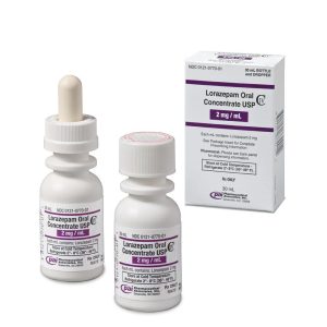 Lorazepam Ativan Oral Solution in maximum purity for precise measurements and technical use